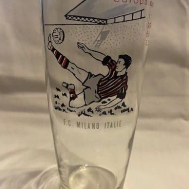 Dundee FC schooner glass 1963